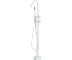 Vonios baterija Beliani Victoria Freestanding Baltas (229534)
