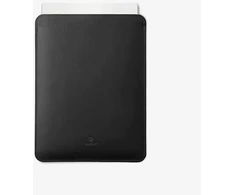 Baltan Dėklas baltas odinis Premium MacBook 13,3'' Air M1/M2/Pro juodas