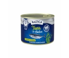 BALTICA Excellent Tuna with vištiena – šlapias kačių maistas – 185g