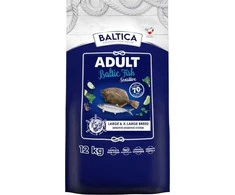 Baltic Agro BALTICA Excellent Sensitive Baltic fish Large and X-large breeds – sausas Maistas šunims – 12kg