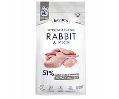 BALTICA Nutraceutic Hypoallergenic S triušiena with ryžiai – sausas Maistas šunims – 3kg