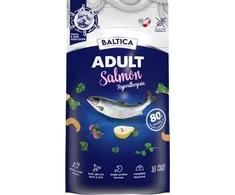 Baltic Agro BALTICA Excellent Hypoallergenic Adult Small breeds lašiša – sausas Maistas šunims – 3kg