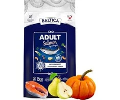 BALTICA Excellent Hypoallergenic Adult Medium breeds lašiša – sausas Maistas šunims – 9kg