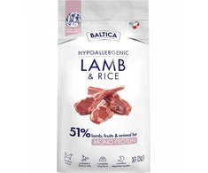 Baltic Agro BALTICA Nutraceutic Hypoallergenic M ėriena with ryžiai – sausas Maistas šunims – 3kg