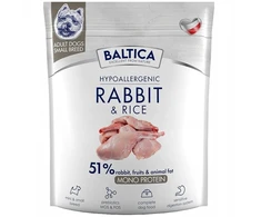 BALTICA Nutraceutic Hypoallergenic S triušiena with ryžiai – sausas Maistas šunims – 1kg