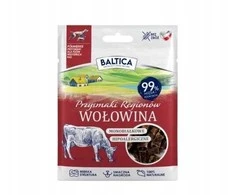 BALTICA Przysmaki regionów Monoprotein jautiena – skanėstas šuniui – 30g