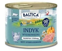 BALTICA Smaki regionów kalakutiena – šlapias kačių maistas – 185g