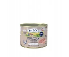 BALTICA Smaki regionów vištiena with kalakutiena – šlapias kačių maistas – 185g
