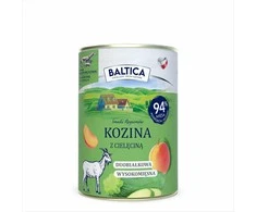 Baltic Agro BALTICA Smaki regionów Goat with veal – drėgnas ėdalas šunims – 400g