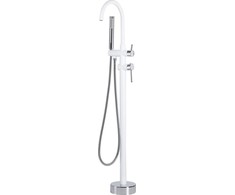 Vonios baterija Beliani TugelA freestanding balta (229640)