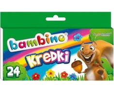 BAMBINO grafinės kreidelės 24 spalvos