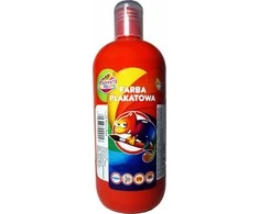 Bambino Plakatų dažai raudoni 500ml