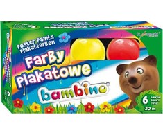FARBY PLAKATOWE ST. MAJEWSKI 6 KOLORÓW BAMBINO
