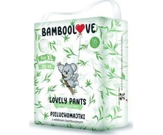 Bamboolove sauskelnės Lovely Pants XL, 12+ kg, 16 vnt.