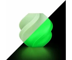 Bambu Lab PLA Glow plastikas 1.75mm 1kg - komplektuojamas su daugkartine rite - Glow Žalias