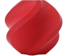 Bambu Lab PLA matinis plastikas 1.75mm 1kg - pridedamas su daugkartinio naudojimo ritė - Scarlet Raudona