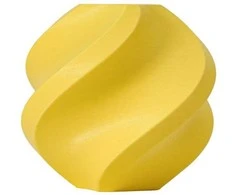 Bambu Lab PLA matinis plastikas 1.75mm 1kg – pridedamas su daugkartinio naudojimo rite – Lemon Geltona