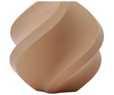Bambu Lab PLA matinis plastikas 1.75mm 1kg – komplektuojamas su daugkartinio naudojimo rite – Latte Brown