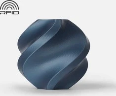 Bambu Lab PLA Metalinis plastikas 1.75mm 1kg - komplektuojamas su daugkartine rite - Cobalt Mėlyna Metallic