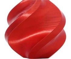 Bambu Lab PLA Silk+ plastikas 1.75mm 1kg – rinkinyje su daugkartine rite – Candy Raudona
