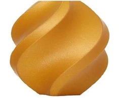 Bambu Lab PLA Sparkle plastikas 1.75mm 1kg - komplekte su daugkartine rite - Classic Gold Sparkle