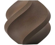 Bambu Lab PLA Wood plastikas 1.75mm 1kg - rinkinyje su daugkartinio naudojimo rite - Juodas Walnut
