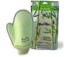 Martini Spa Luffa and bamboo glove Bamboo