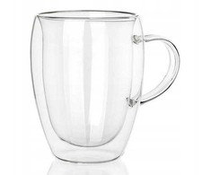 Banquet Stiklinis puodelis su dvigubomis sienelėmis 1vnt 360ml Doblo