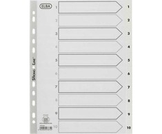 Bantex BANTEX STRONG-LINE REGISTRAS PILKA A4 1-10, PILKA
