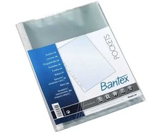 Bantex BG50 PCHED POCK BANTX A4 PP0,045 SMO CLR