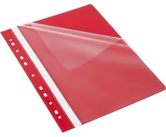 Bantex EVO A4 perforuota darbinė knygutė raudona 25 vnt.