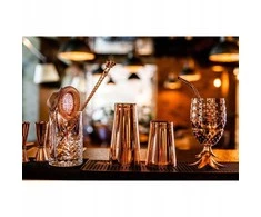 Bar Up BAR PROFESSIONAL Barmeno šaukštas su maišytuvu, 30 cm ilgio, varinis