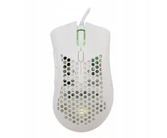 Baracuda žaidimų pelė CORAL, 6D, 12800 dpi, baltos spalvos (BGM-031)
