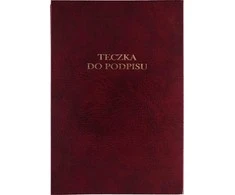 Barbara Aplankas parašams A4 BARBARA 12 lapų 1822211 bordo spalvos