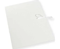 Barbara A4 formato aplankas surištas baltas 300gsm (10vnt)