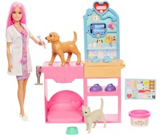 Mattel BARBIE lėlės veterinarės rinkinys (JFX93)