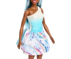 Barbie lėlė Mattel Unicarn Doll Mėlyna suknelė HRR14