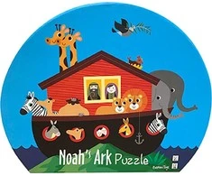 Dėlionė Noah Barbo Toys Puzzle vaikams Nojaus Ark dekoravimo dėžutėje