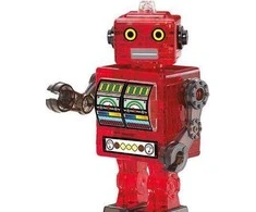 Dėlionė Bard Crystal galvosūkis Robotas raudona (224454)