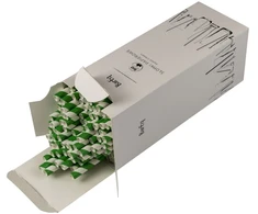 BAREQ Žalios juostos vamzdeliai 8x250 mm (100 vnt.)
