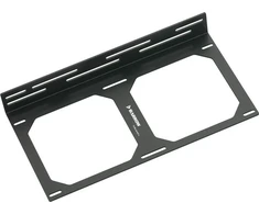 Barrow 240 mm radiator bracket – juodas
