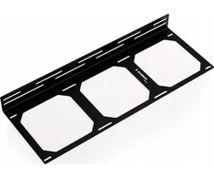 Barrow 360 mm radiator bracket – juodas