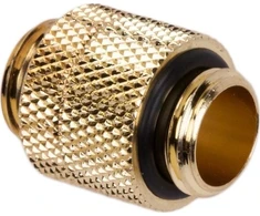 „Barrow“ adapteris tiesus G1/4 colio lizdas į G1/4 colio lizdą, 14 mm, pasukamas, aukso spalvos