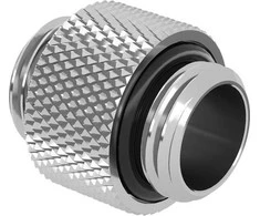 Barrow Karučio adapteris tiesus G1/4 colio vidinis sriegis į G1/4 colio vidinį sriegį, 10 mm sidabrinis