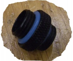 Barrow adapter straight G1/4 inch female to G1/4 inch female, 5mm – juodas