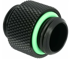 Barrow adapter straight G1/4 inch female to G1/4 inch female, 10mm – juodas