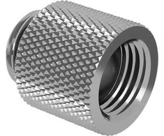 Barrow G1/4 inch extension straight MF 15 – sidabrinis