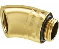 Barrow Dazzle Adapteris 45 Degree G1/4 Inch Male to G1/4 Inch Female – Rotatable, Gold