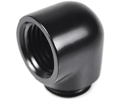 Barrow Dazzle Adapteris 90 Degree G1/4 Inch Male to G1/4 Inch Female – Juodas