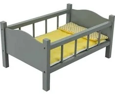 Barrutoys medinė lėlių lova | Lėlėms iki 40 cm | Lėlių lovelė